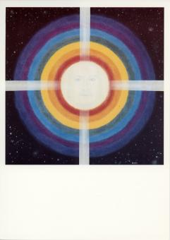 Postkarte "Kosmischer Christus" 
